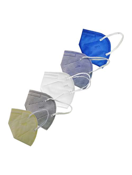 women solid face mask combo - 19293827 - Standard Image - 0