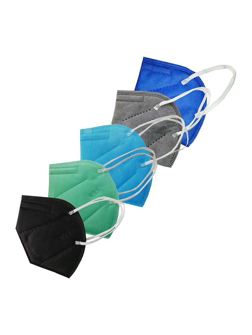 women solid face mask combo - 19293832 -  Zoom Image - 0