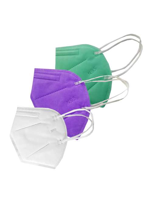 women solid face mask combo - 19293852 -  Standard Image - 0