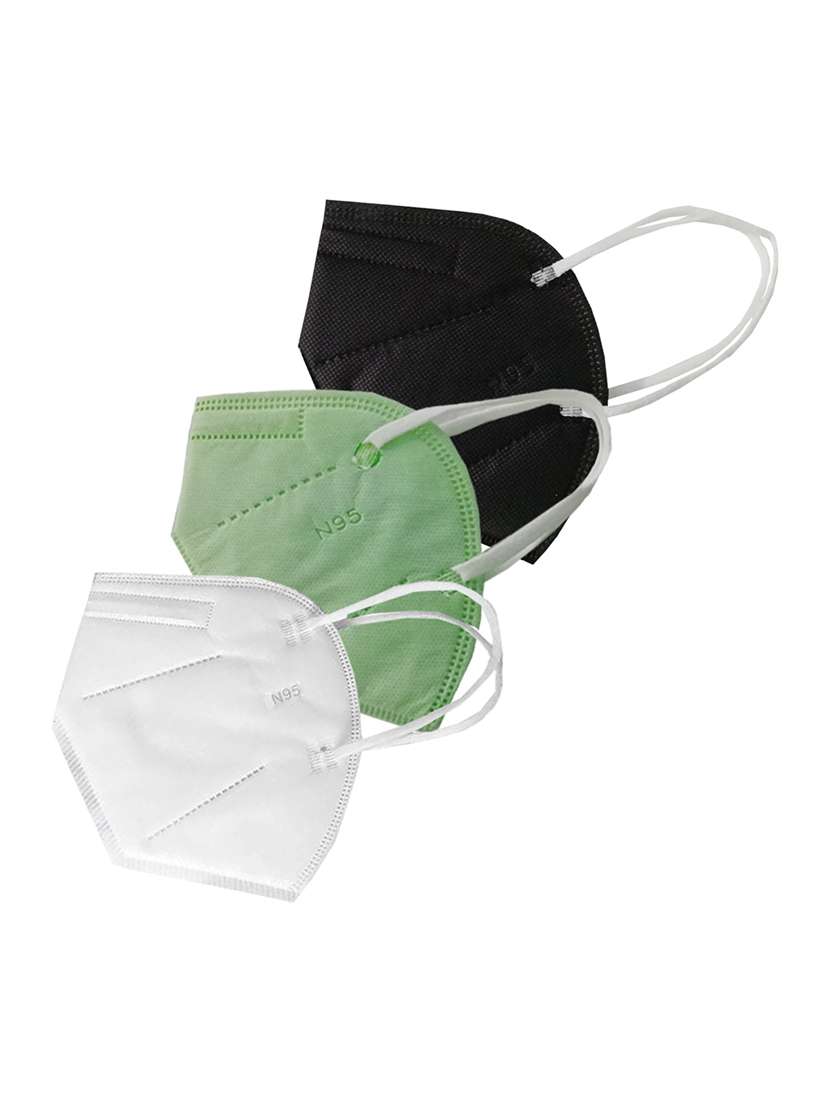 women solid face mask combo - 19293866 - Zoom Image - 0