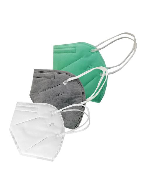 women solid face mask combo - 19293880 -  Standard Image - 0