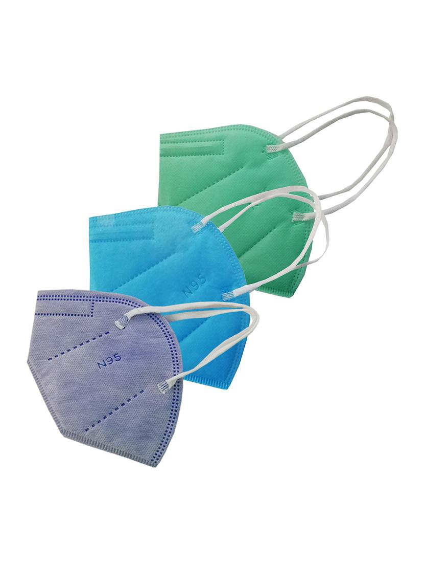 women solid face mask combo