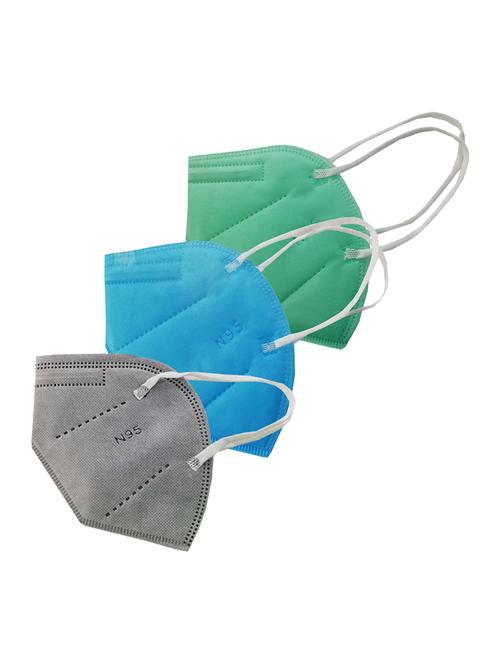 women solid face mask combo - 19293904 - Standard Image - 0