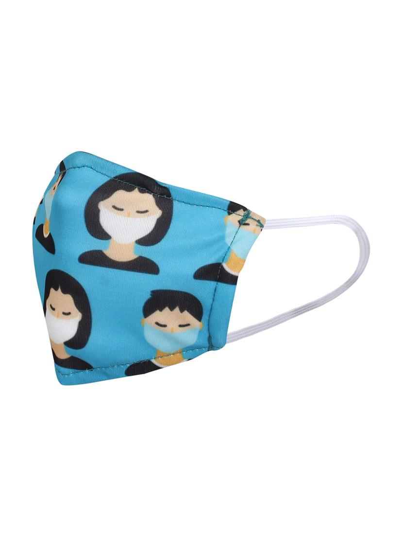 printed women face mask combo - 19293910 - Standard Image - 3