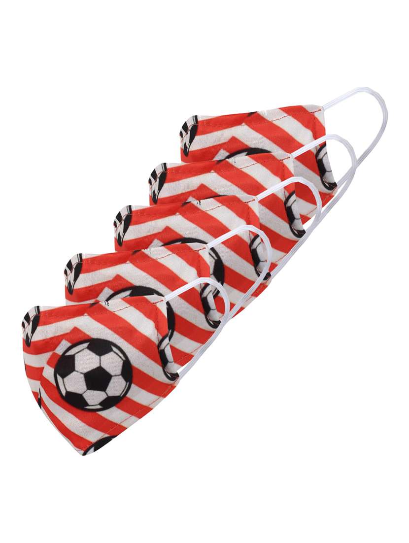 printed women face mask combo