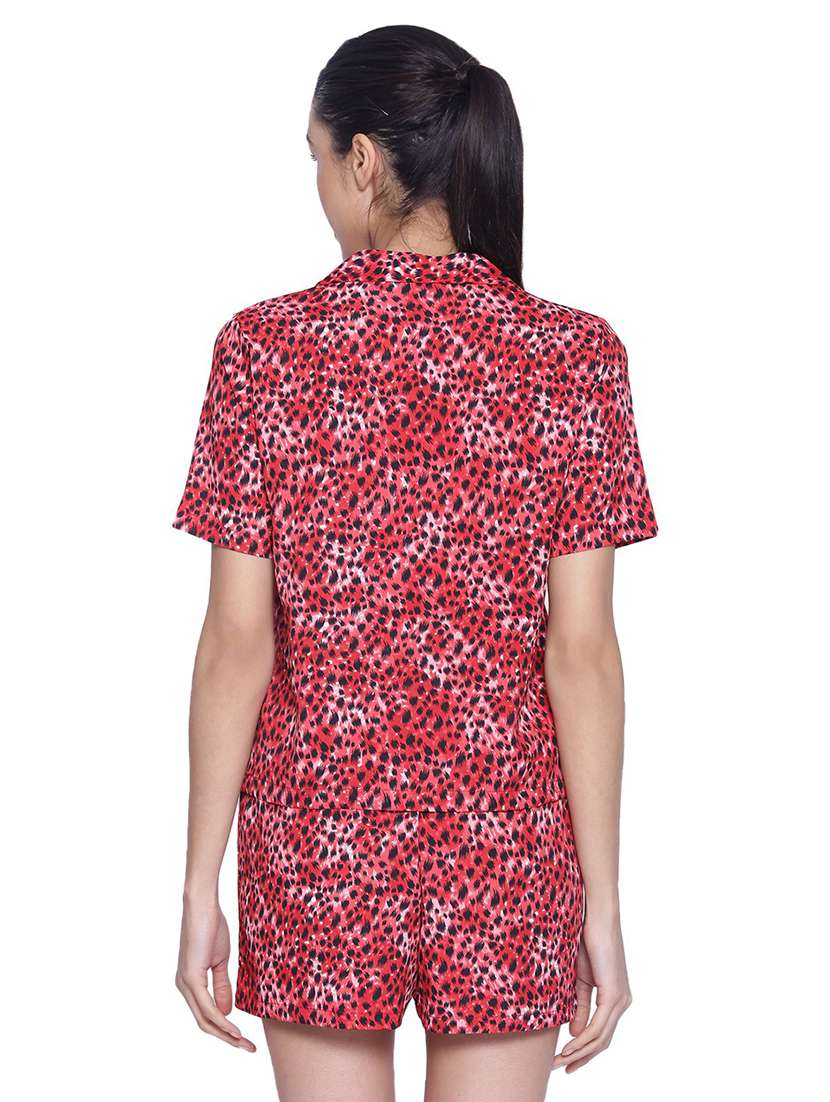 printed shorts nightwear set - 19293965 -  Standard Image - 3