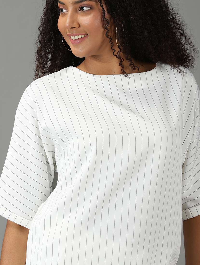 stripes top and trouser set - 19294546 -  Standard Image - 5
