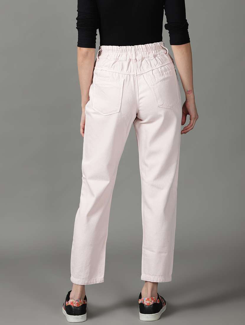 women's distress mom fit jeans - 19294660 - Standard Image - 3