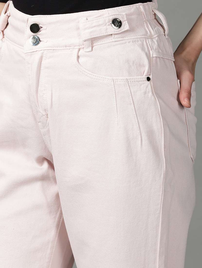 women's distress mom fit jeans - 19294660 - Standard Image - 5