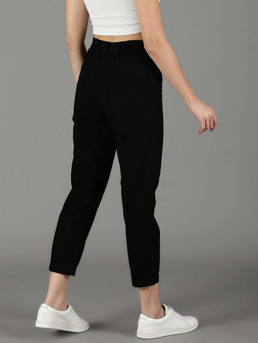 women's plain mom fit jeans - 19294682 -  Standard Image - 3