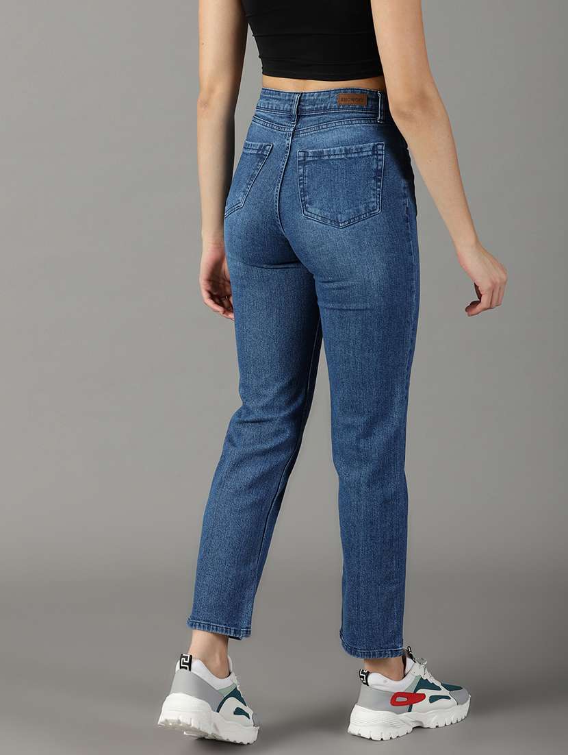 women's plain bootcut jeans - 19294760 -  Standard Image - 3