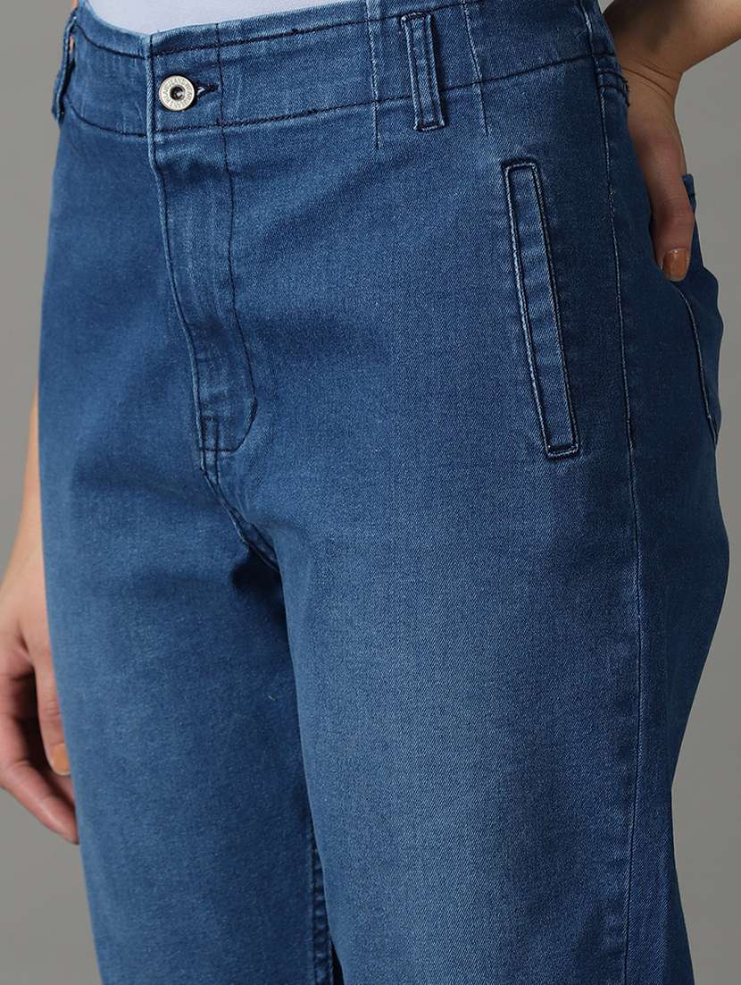 women's plain mom fit jeans - 19294764 -  Standard Image - 5