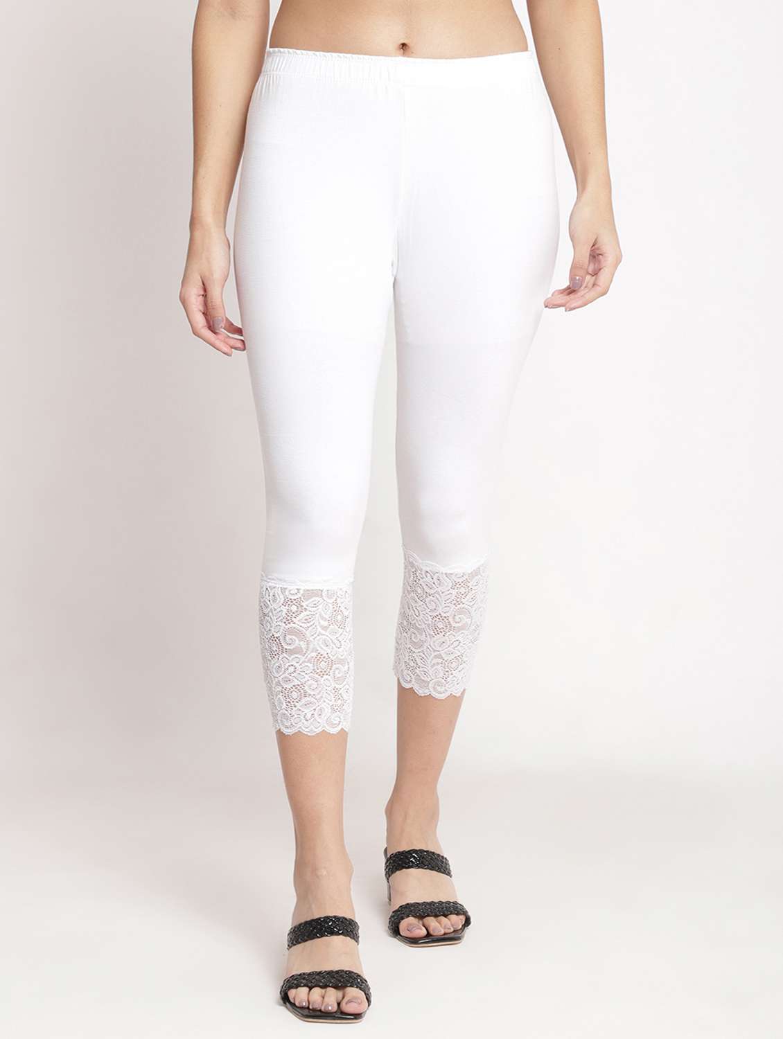 pack of 2 solid leggings capri - 19295534 - Standard Image - 3