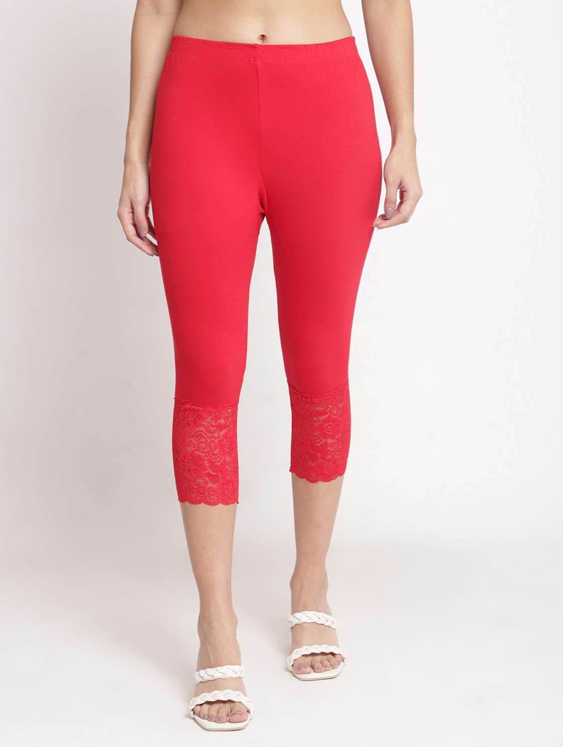pack of 2 solid leggings capri - 19295545 - Standard Image - 3