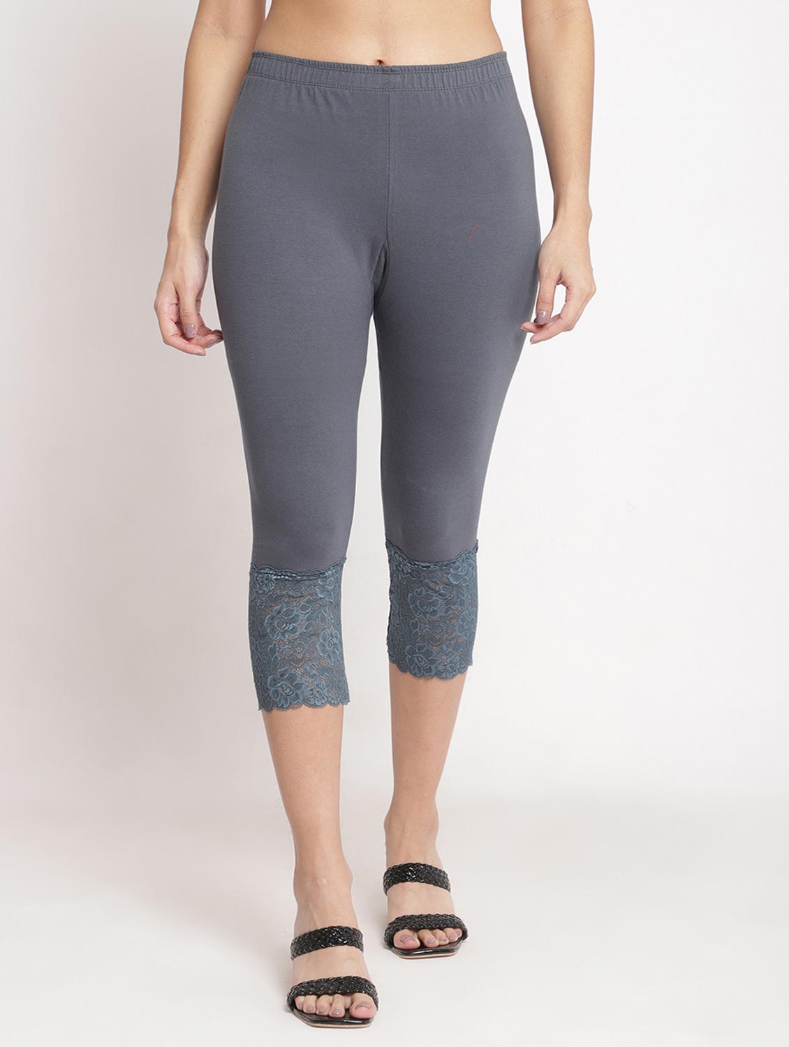pack of 2 solid leggings capri - 19295547 - Standard Image - 3