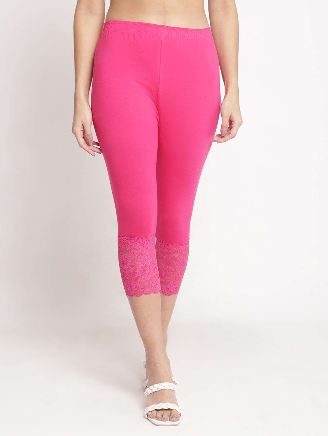 pack of 2 solid leggings capri - 19295555 - Standard Image - 3