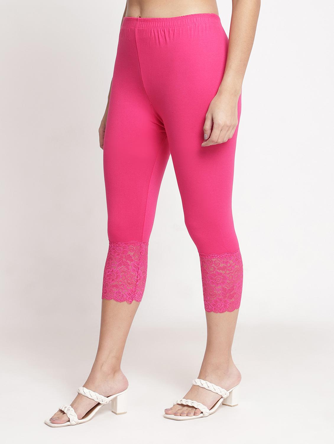 pack of 3 solid leggings capri - 19295631 - Standard Image - 3