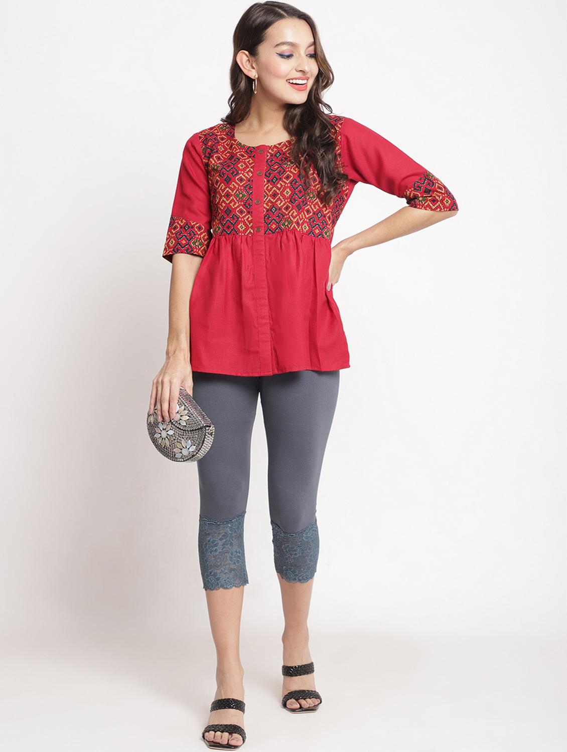 pack of 3 capri leggings - 19295635 - Standard Image - 5