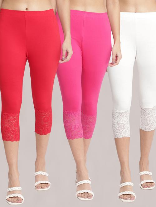 pack of 3 capri leggings - 19295641 - Standard Image - 0