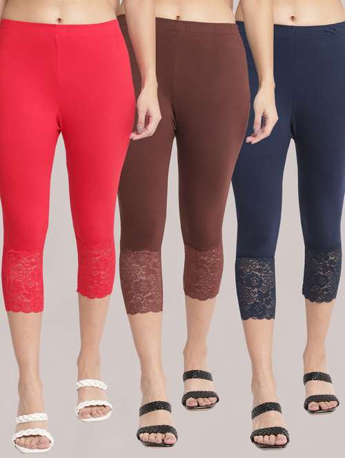 pack of 3 capri leggings - 19295649 - Standard Image - 0