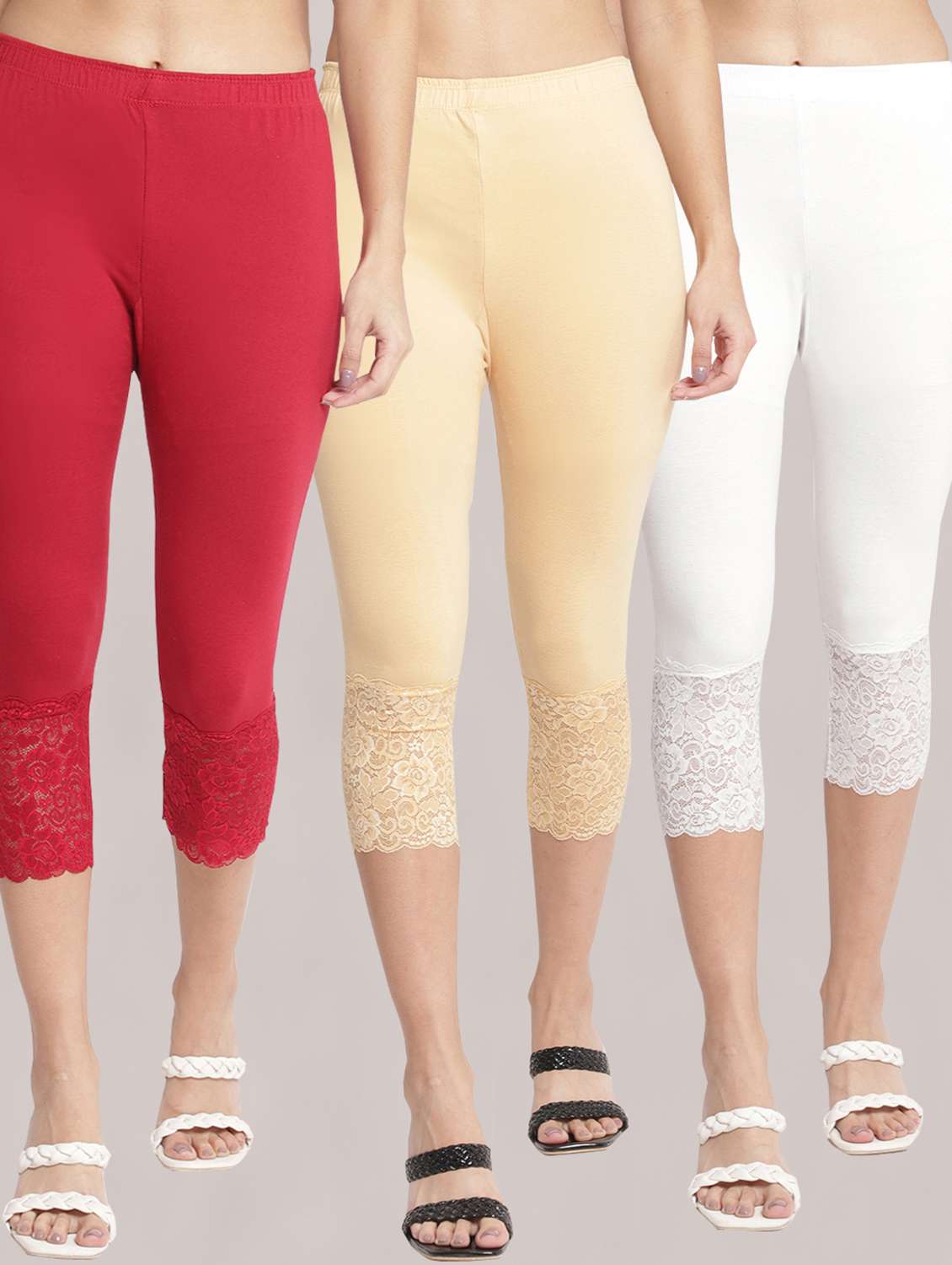pack of 3 capri leggings 