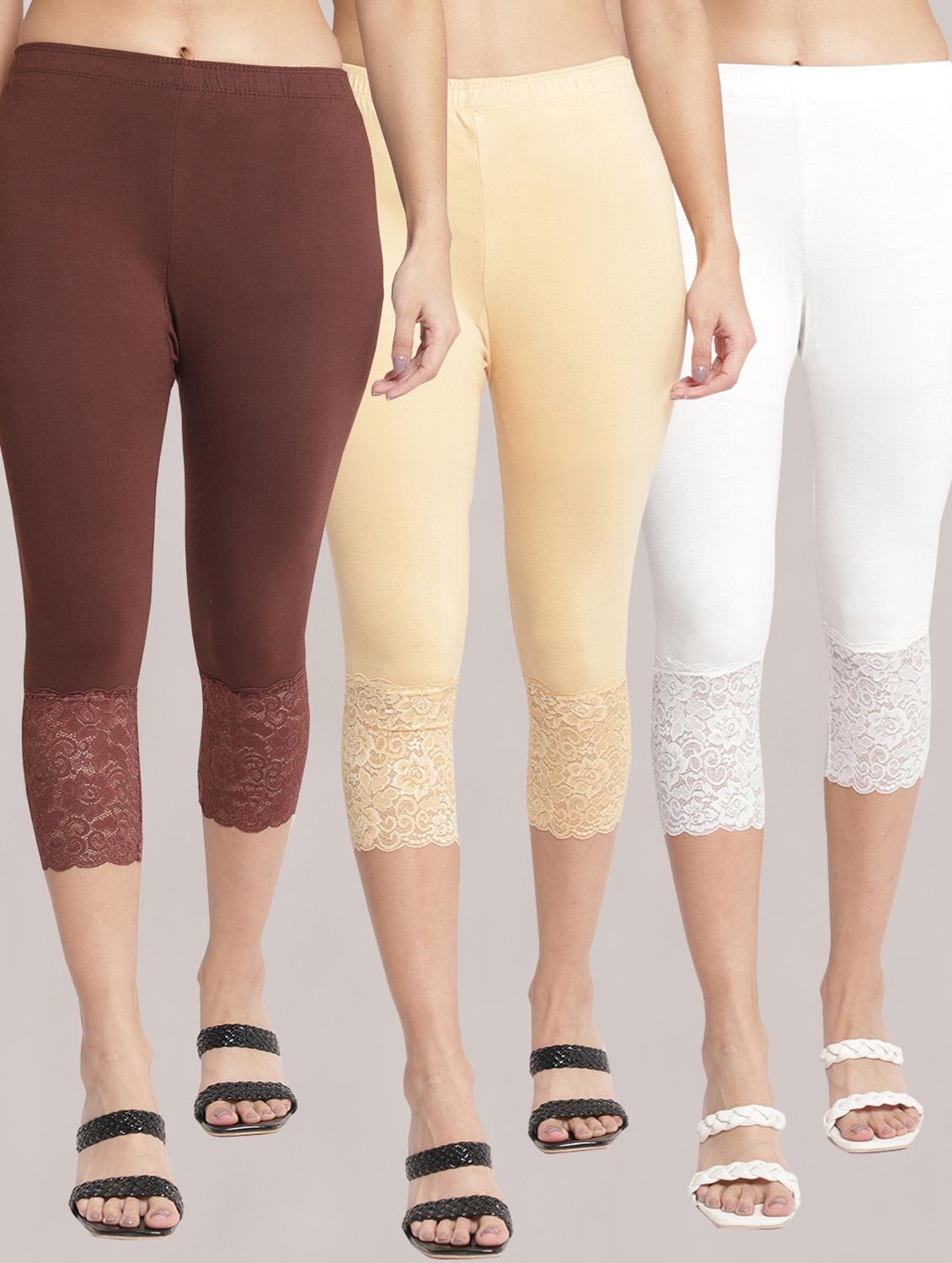 pack of 3 capri leggings  - 19295682 -  Zoom Image - 0
