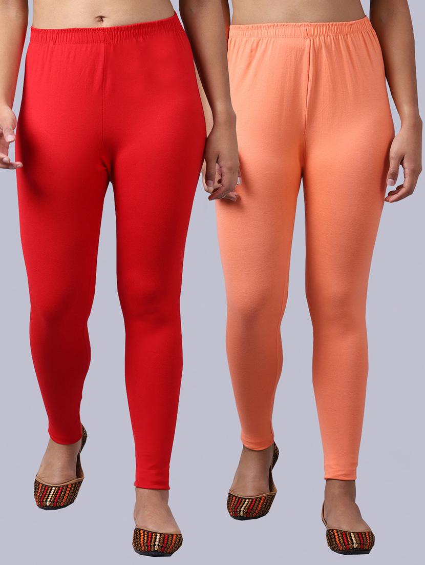 pack of 2 solid leggings - 19295745 - Zoom Image - 0