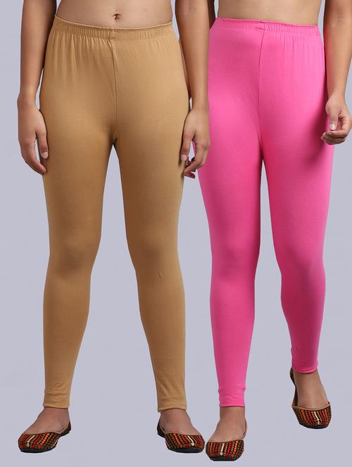 pack of 2 solid leggings - 19295827 -  Standard Image - 0