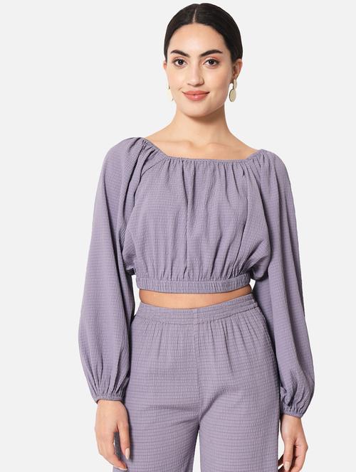women's crop square neck top - 19297671 - Standard Image - 0