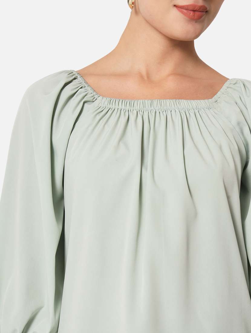 women's straight square neck top - 19297673 -  Standard Image - 5