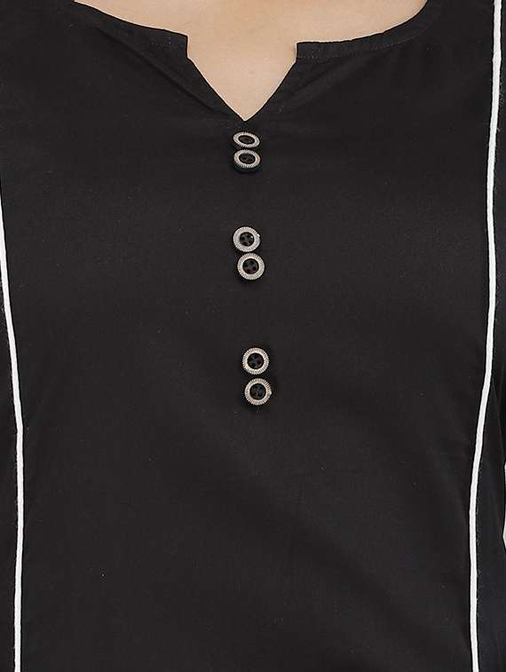 women's straight kurta - 19298016 - Standard Image - 3