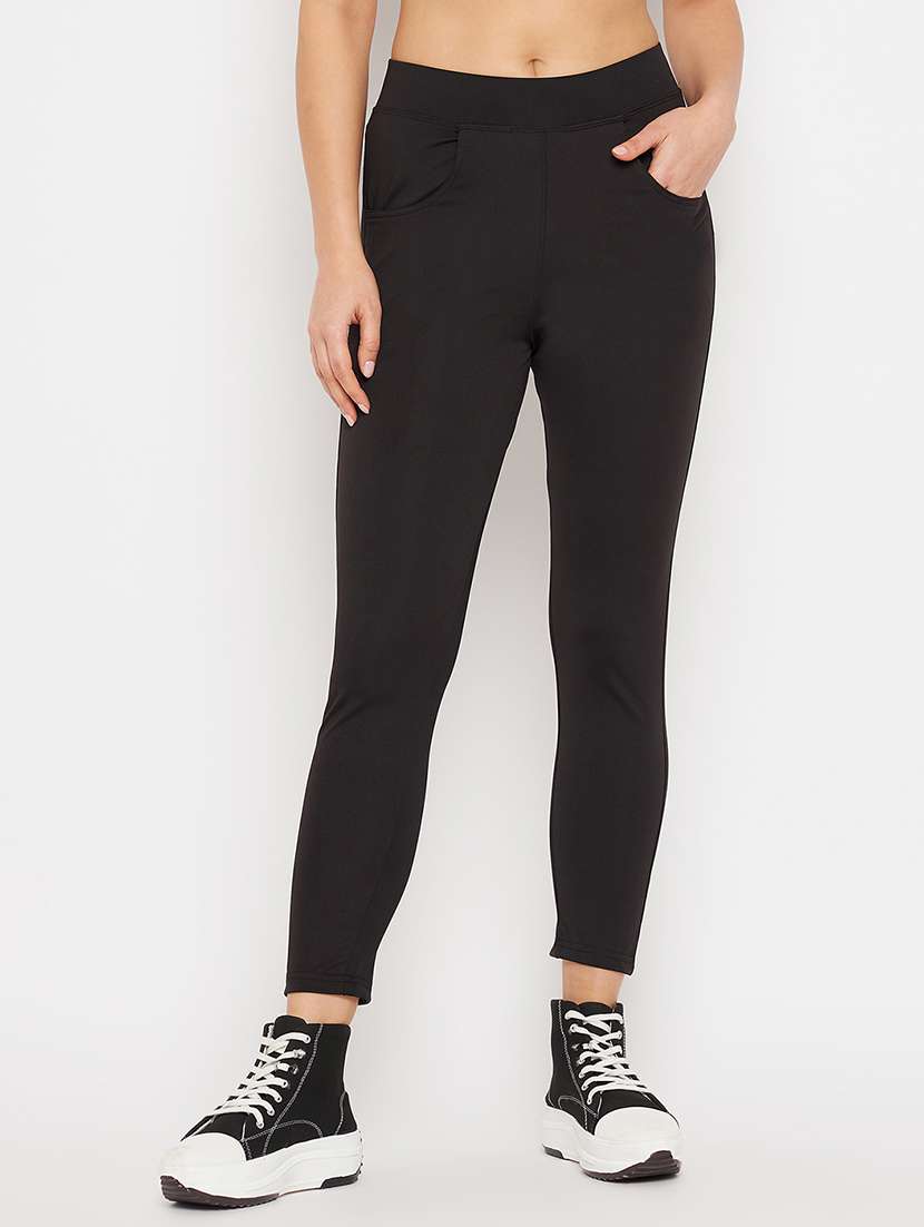 black solid jegging - 19300080 - Zoom Image - 0