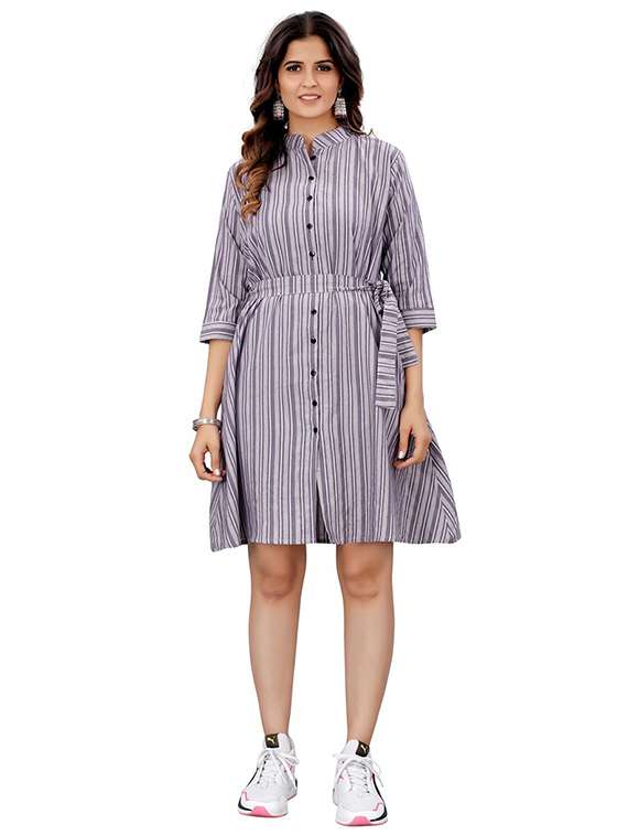 women's shirt striped dress - 19302328 - Zoom Image - 0