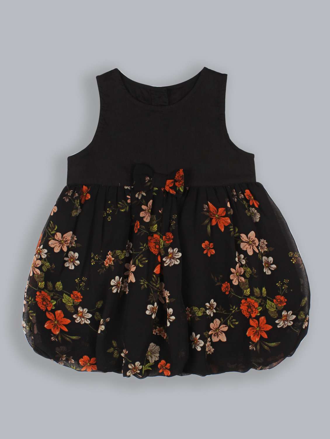 girls round neck sleeveless frock - 19302414 - Zoom Image - 0