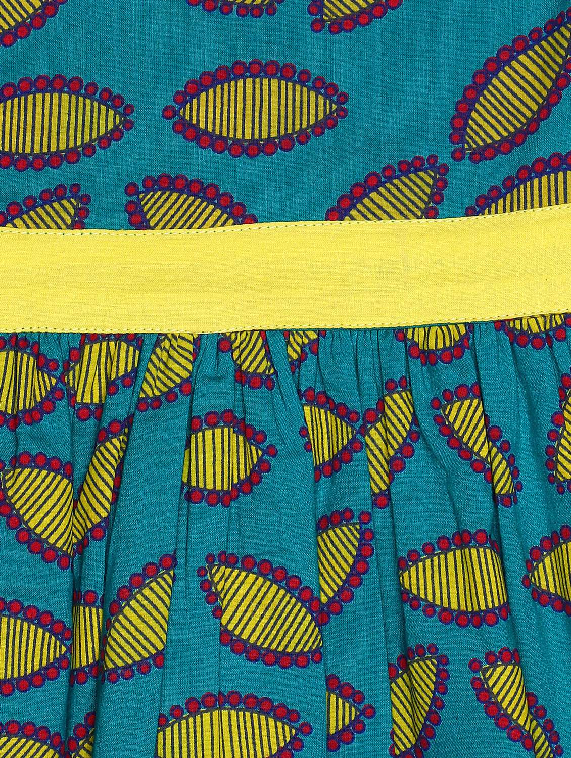 girls round neck sleeveless frock - 19302438 -  Standard Image - 3