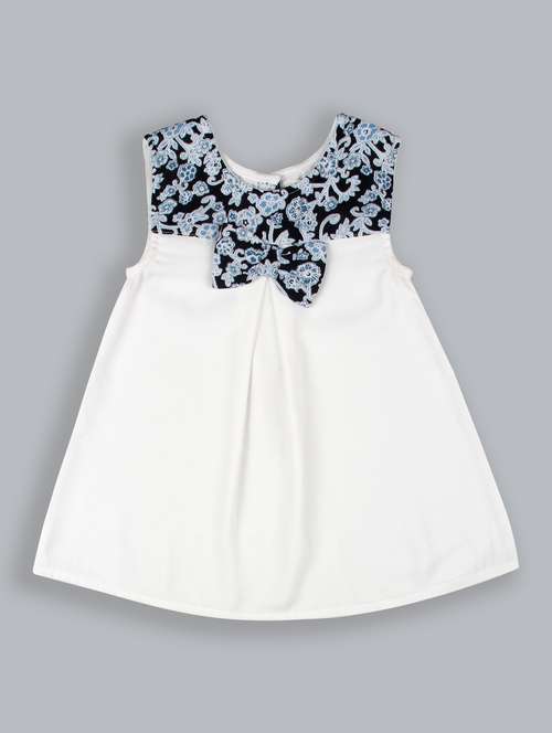 girls round neck sleeveless frock - 19302462 - Standard Image - 0
