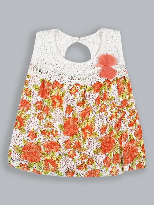 girls round neck sleeveless frock - 19302499 -  Standard Image - 0