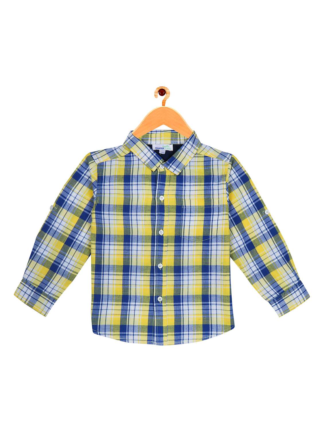 boys  causal checked shirt