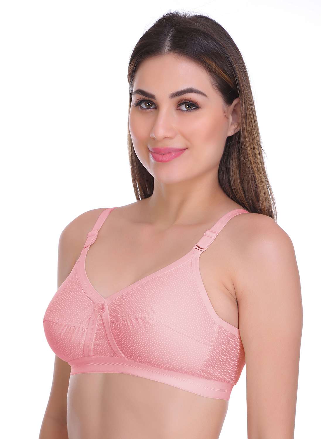 pack of 3 cotton minimizer bra - 19303384 -  Standard Image - 13