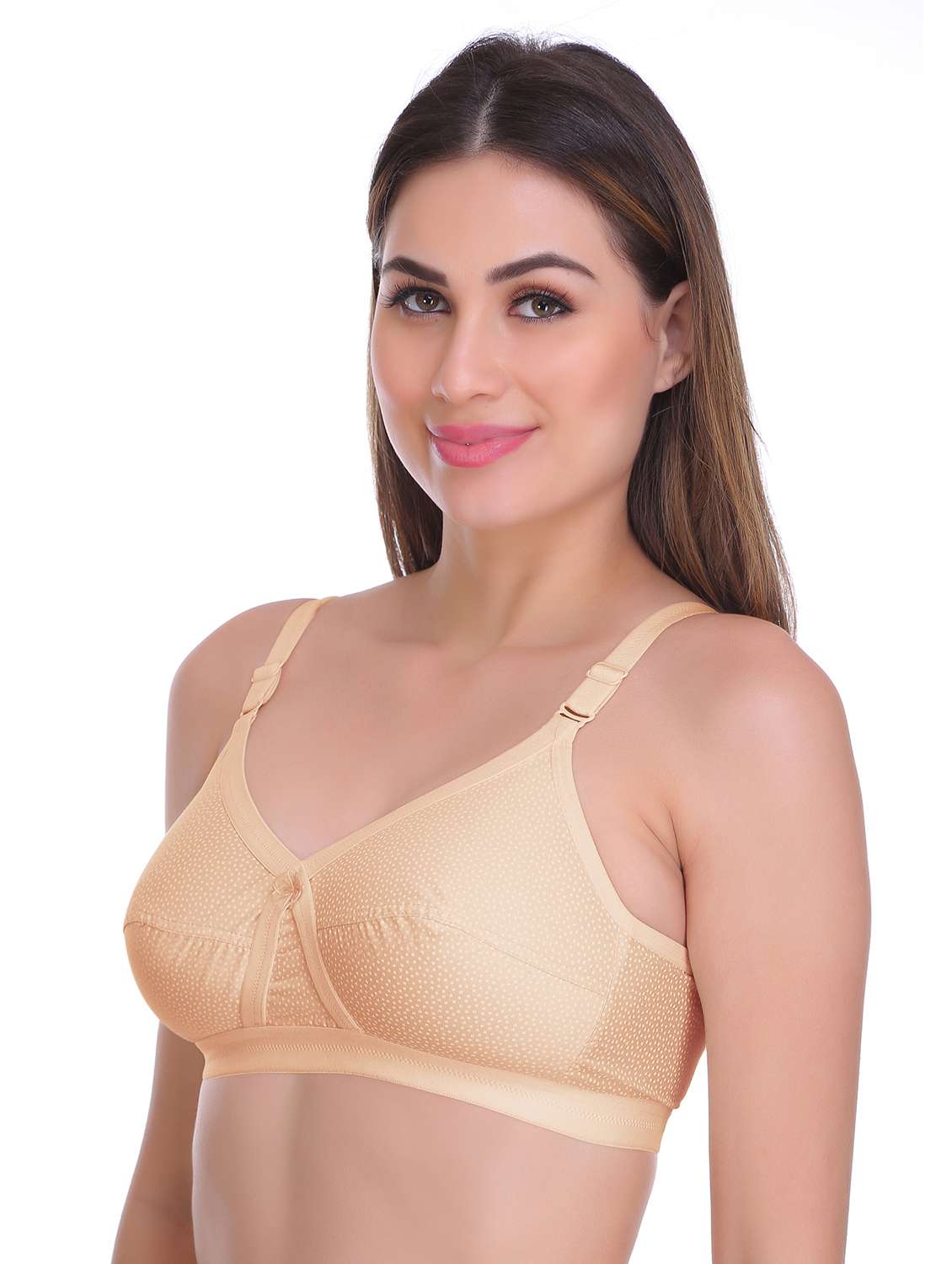 pack of 3 cotton minimizer bra - 19303387 -  Standard Image - 13