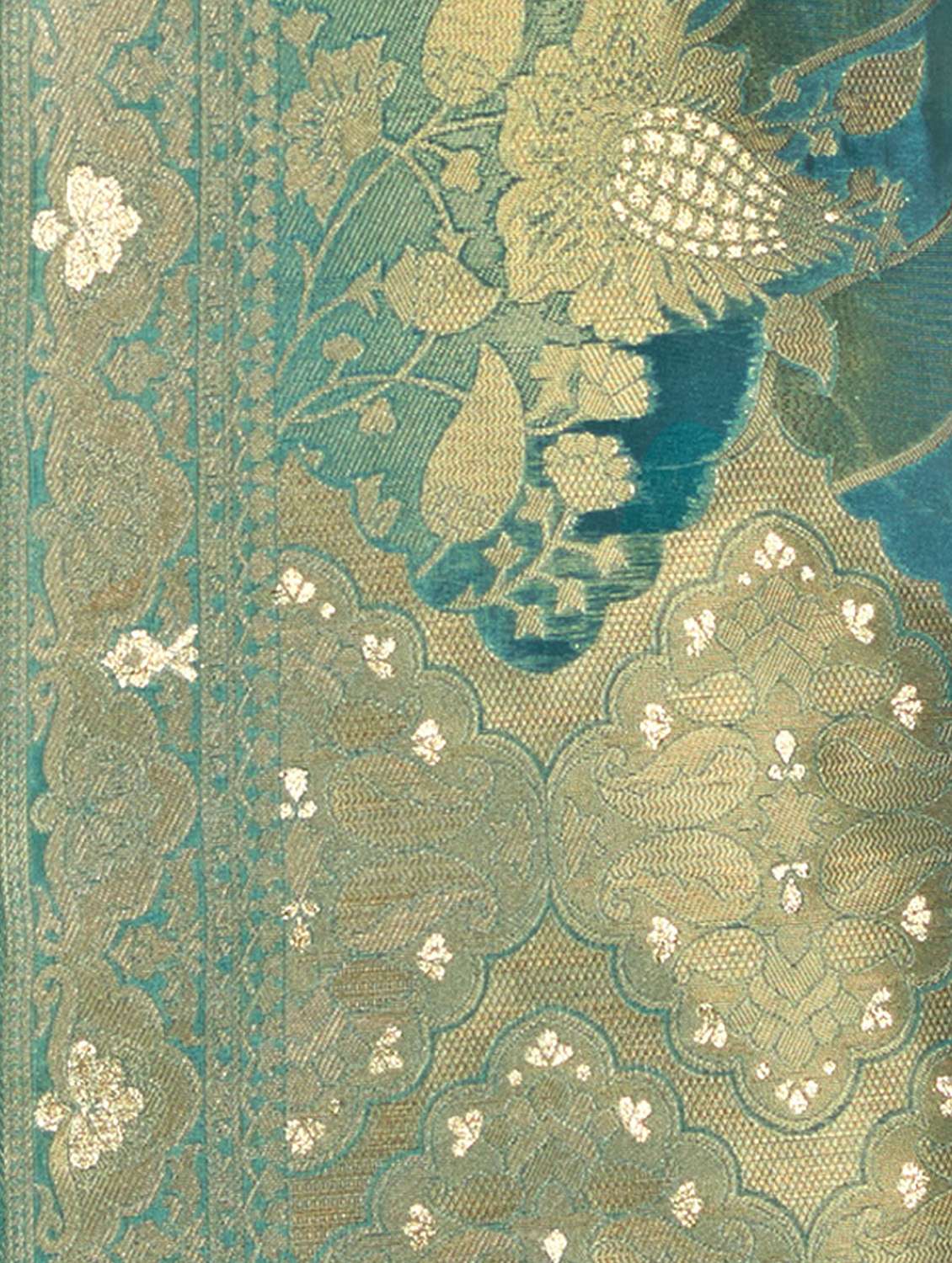 self design woven saree with blouse - 19304701 -  Standard Image - 5