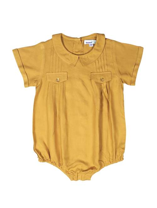 boys yellow solid rompers  - 19313271 -  Standard Image - 0