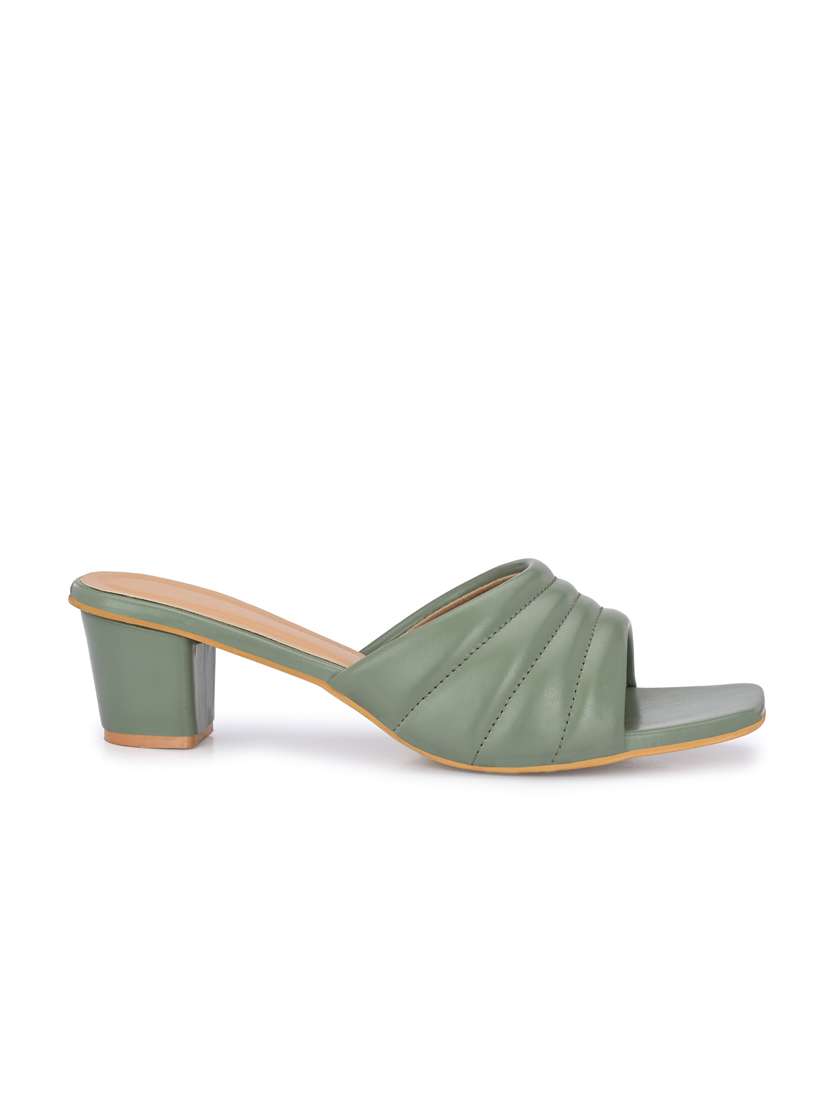 women slip on block heel - 19313865 -  Standard Image - 3