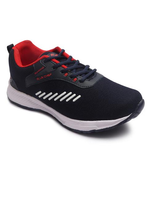 red synthetic sport shoes - 19323158 - Standard Image - 0