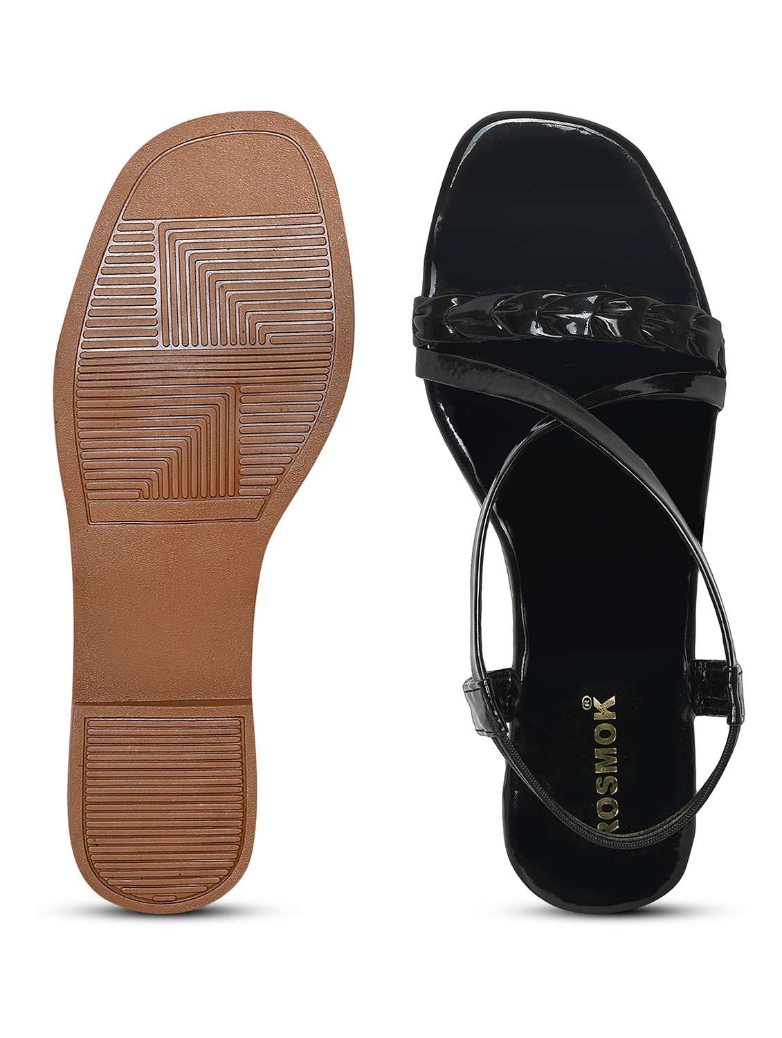 women back strap sandal - 19325875 -  Standard Image - 3