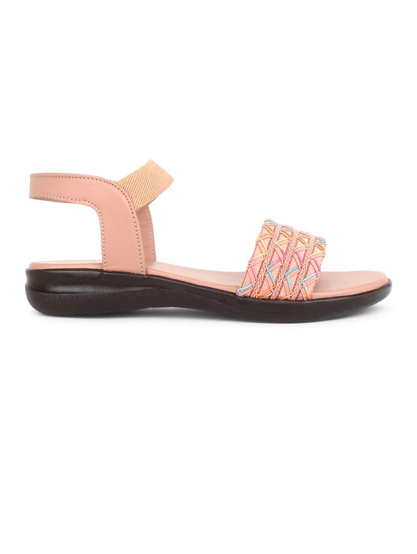 pink back strap sandal - 19328202 -  Zoom Image - 0