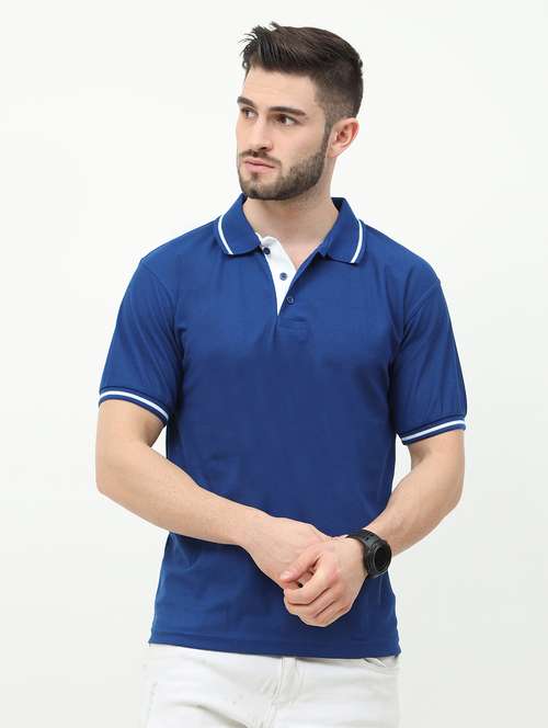solid cotton polo t-shirt  - 19328631 -  Standard Image - 0