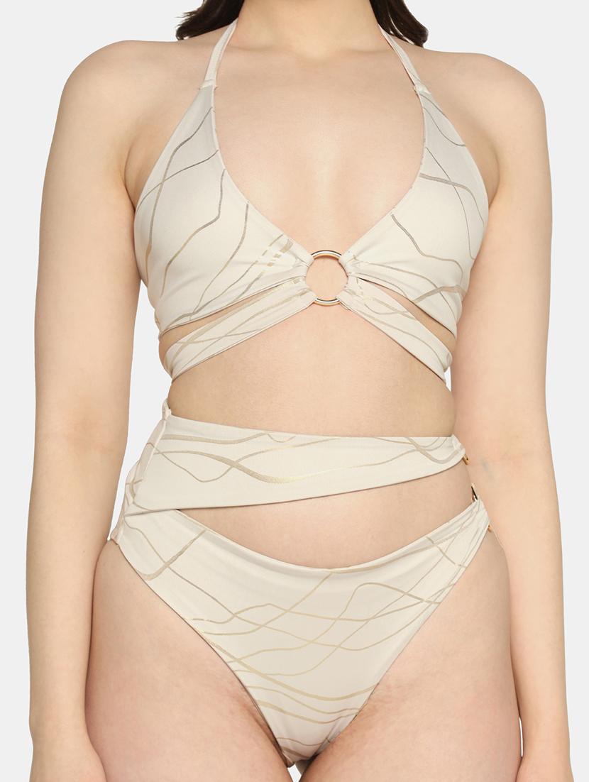 beige nylon swimsuit - 19328683 - Standard Image - 5