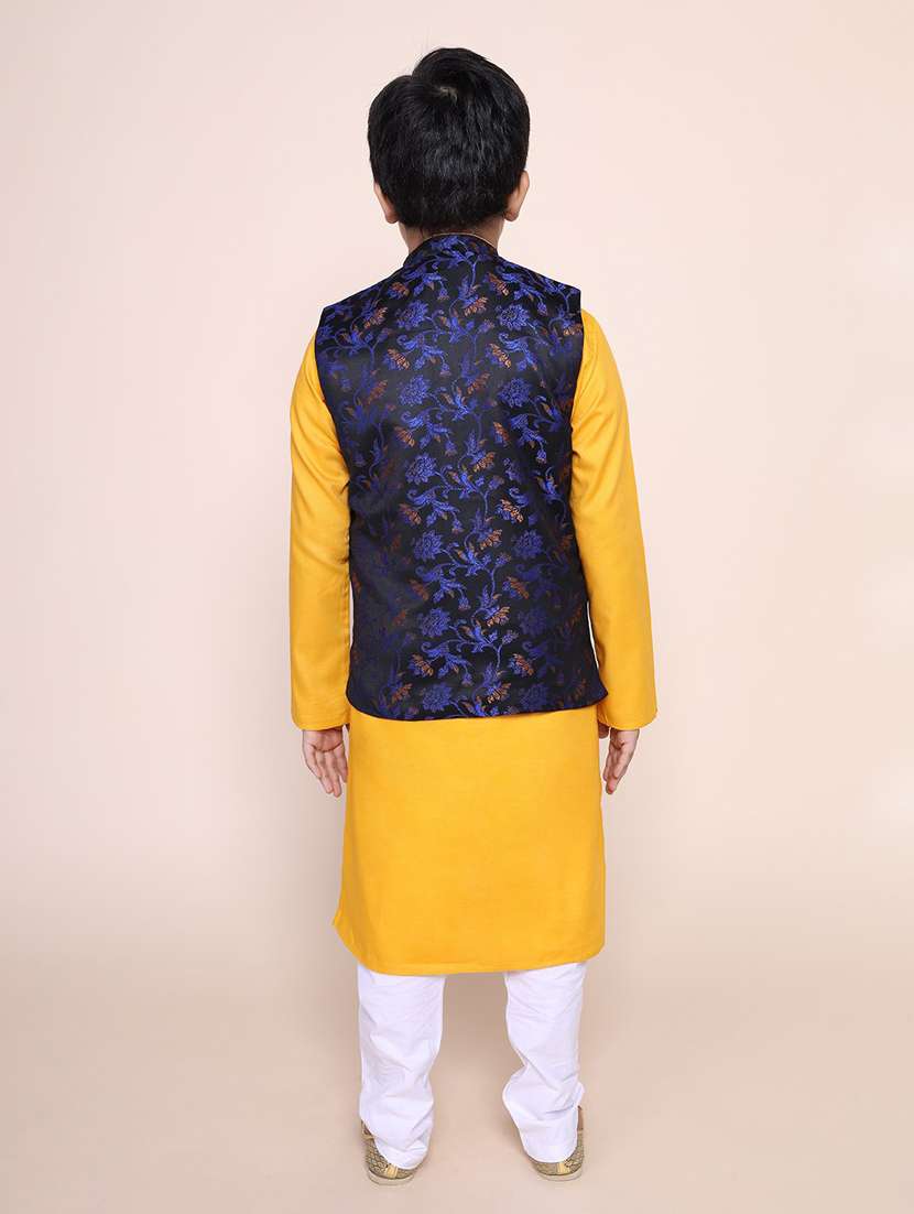 solids cotton kurta sets - 19329662 -  Standard Image - 3
