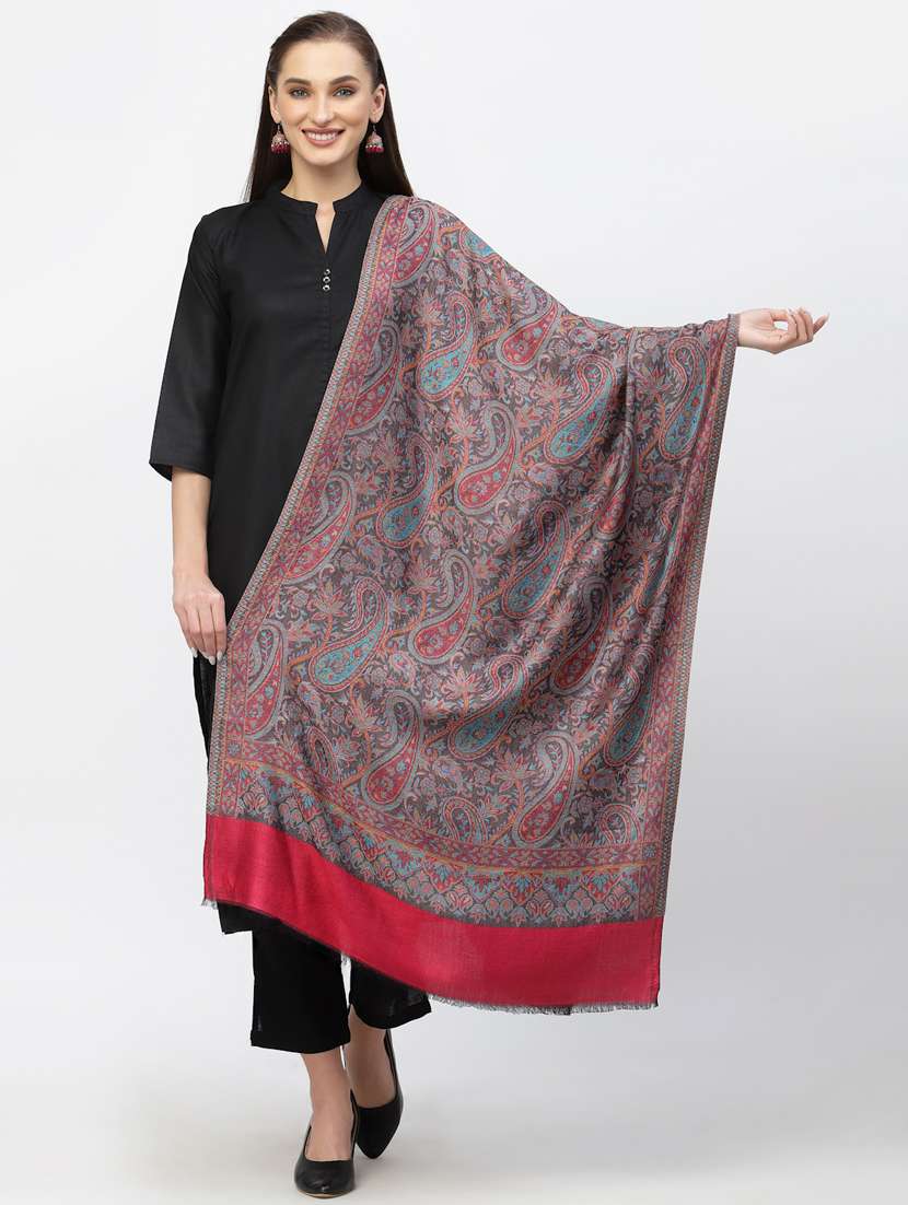 women's paisley print stole - 19330214 -  Zoom Image - 0